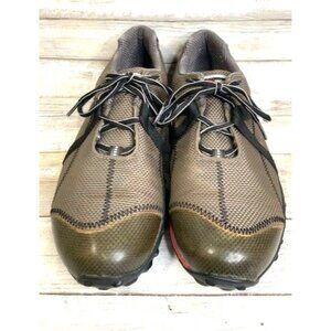 FootJoy M Project Spikeless Golf Shoes 9M Gray/Black Mesh Lace-Up LightweighT